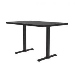 Correll, Inc. Rectangle Café Bistro and Breakroom Pedestal Table, 30" W, 60" L, 29" H, High Pressure Laminate Top -Kitchen & Dining Furniture Sales Store Grainger BTT3060xx07xx03xx42cdd8