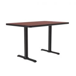 Correll, Inc. Rectangle Café Bistro and Breakroom Pedestal Table, 30" W, 60" L, 29" H, High Pressure Laminate Top -Kitchen & Dining Furniture Sales Store Grainger BTT3060xx21xx02xx7e07a9