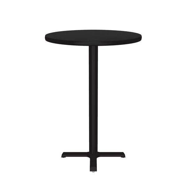 Correll, Inc. Standing Height Café Bistro and Breakroom Pedestal Table, 42" H, High Pressure Laminate Top 7 Correll, Inc. Standing Height Café Bistro and Breakroom Pedestal Table, 42" H, High Pressure Laminate Top - Image 5