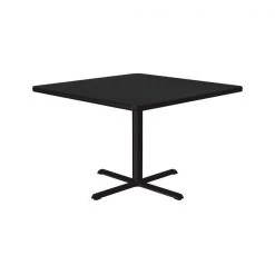 Correll, Inc. Square Café Bistro and Breakroom Pedestal Table, 42" W, 42" L, 29" H, High Pressure Laminate Top 14 Correll, Inc. Square Café Bistro and Breakroom Pedestal Table, 42" W, 42" L, 29" H, High Pressure Laminate Top -Kitchen & Dining Furniture Sales Store Grainger BXT42Sxx07xx03xxc8567c