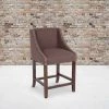 Flash Furniture Brown Fabric/Wood Stool, 24 -Kitchen & Dining Furniture Sales Store Grainger CHxx182020xx24xxBNxxFxxGGxxLSxx8598bf