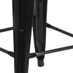 Flash Furniture 24" Black Backless Metal Stool 20 Flash Furniture 24" Black Backless Metal Stool -Kitchen & Dining Furniture Sales Store Grainger CHxx31320xx24xxBKxxWDxxGGxxinset2xx528249