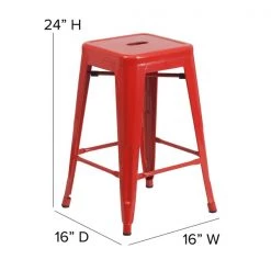 Flash Furniture Stool, 330 lb., Red, 16" Seat W 15 Flash Furniture Stool, 330 lb., Red, 16" Seat W -Kitchen & Dining Furniture Sales Store Grainger CHxx31320xx24xxREDxxGGxxDIMSxxdd5b83