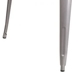 Flash Furniture Square 35.5" W, 35.5" L, 29.75" H, Metal Top, Grey -Kitchen & Dining Furniture Sales Store Grainger CHxx51050xx29xxSILxxGGxxinset6xxf5b526