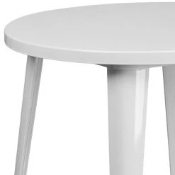 Flash Furniture Round 30" W, 30" L, 29.5" H, Metal Top, White 17 Flash Furniture Round 30" W, 30" L, 29.5" H, Metal Top, White -Kitchen & Dining Furniture Sales Store Grainger CHxx51090xx29xxWHxxGGxxinset5xxc81316