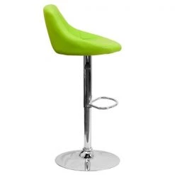 Flash Furniture Green Vinyl Barstool, Adj Height, Seat Height Range: 23" to 32" -Kitchen & Dining Furniture Sales Store Grainger CHxx82028AxxGRNxxGGxxinset1xxd90d4e