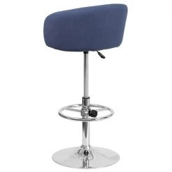 Flash Furniture Blue Fabric Barstool, Adj Height, Backrest: Barrel Back 15 Flash Furniture Blue Fabric Barstool, Adj Height, Backrest: Barrel Back -Kitchen & Dining Furniture Sales Store Grainger CHxxTC3xx1066LxxBLFABxxGGxxinset2xx58b398