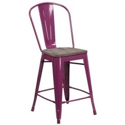 Flash Furniture Metal Counter Stool, 24", Purple 13 Flash Furniture Metal Counter Stool, 24", Purple -Kitchen & Dining Furniture Sales Store Grainger ETxx3534xx24xxPURxxWDxxGGxx8988f7