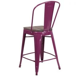Flash Furniture Metal Counter Stool, 24", Purple 12 Flash Furniture Metal Counter Stool, 24", Purple -Kitchen & Dining Furniture Sales Store Grainger ETxx3534xx24xxPURxxWDxxGGxxinset2xx96e456