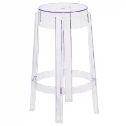 Flash Furniture Transparent Stool, 25.75"H -Kitchen & Dining Furniture Sales Store Grainger FHxx118xxAPC1xxGGxx975c30