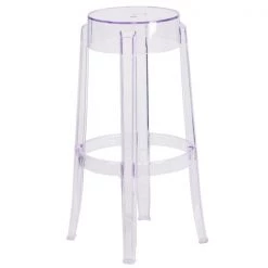 Flash Furniture Transparent Barstool, 29.75"H -Kitchen & Dining Furniture Sales Store Grainger FHxx118xxAPC2xxGGxxc9f51d
