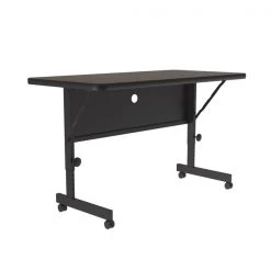 Correll, Inc. Deluxe Adjustable Height Flip Top Training Table, 24" W, 48" L, High Pressure Laminate Top, Walnut 17 Correll, Inc. Deluxe Adjustable Height Flip Top Training Table, 24" W, 48" L, High Pressure Laminate Top, Walnut -Kitchen & Dining Furniture Sales Store Grainger FT2448xx01xx02xxd34c9a
