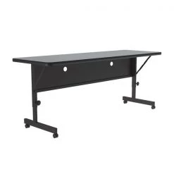 Correll, Inc. Deluxe Adjustable Height Flip Top Training Table, 24" W, 60" L, High Pressure Laminate Top -Kitchen & Dining Furniture Sales Store Grainger FT2460xx15xx02xx0b1744
