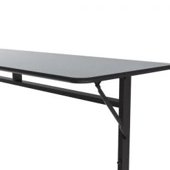 Correll, Inc. Deluxe Adjustable Height Flip Top Training Table, 24" W, 72" L, Melamine Laminate Top, Gray Granite 19 Correll, Inc. Deluxe Adjustable Height Flip Top Training Table, 24" W, 72" L, Melamine Laminate Top, Gray Granite -Kitchen & Dining Furniture Sales Store Grainger FT2472Mxx15xx06xx46c256