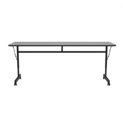 Correll, Inc. Deluxe Adjustable Height Flip Top Training Table, 24" W, 72" L, Melamine Laminate Top, Gray Granite 16 Correll, Inc. Deluxe Adjustable Height Flip Top Training Table, 24" W, 72" L, Melamine Laminate Top, Gray Granite -Kitchen & Dining Furniture Sales Store Grainger FT2472Mxx15xx08xxf7fcfe