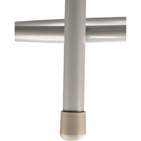 National Public Seating Round Stool, Height Range 30", Vinyl Gray 5 National Public Seating Round Stool, Height Range 30", Vinyl Gray - Image 3