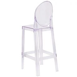 Flash Furniture Ghost Barstool, Oval Back -Kitchen & Dining Furniture Sales Store Grainger OWxxGHOSTBACKxx29xxGGxxinset2xx9feca8