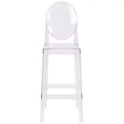 Flash Furniture Ghost Barstool, Oval Back -Kitchen & Dining Furniture Sales Store Grainger OWxxGHOSTBACKxx29xxGGxxinset3xxbaea01