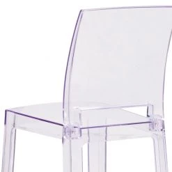 Flash Furniture Ghost Barstool, Square Back -Kitchen & Dining Furniture Sales Store Grainger OWxxSQUAREBACKxx29xxGGxxinset6xxe24a73