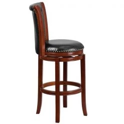 Flash Furniture Wood Stool, Dark Chestnut, 30" -Kitchen & Dining Furniture Sales Store Grainger TAxx220130xxDCxxGGxxinset1xx81d61c