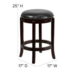 Flash Furniture Backless Stool, Cappuccino, 24", Caster Type: Glides 16 Flash Furniture Backless Stool, Cappuccino, 24", Caster Type: Glides -Kitchen & Dining Furniture Sales Store Grainger TAxx68924xxCAxxCTRxxGGxxDIMSxx2efe8b