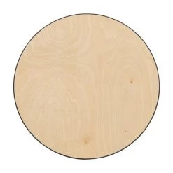 Flash Furniture Pub Table w/2 Clmns, Rnd, Wood, Al Base, 24", 24" W, 24" L, 42" H, Wood Top, Wood Grain -Kitchen & Dining Furniture Sales Store Grainger XAxx24xxCOTAxxGGxxinset6xxf66f96