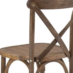 Flash Furniture Barstool, Antique, Cross Back 17 Flash Furniture Barstool, Antique, Cross Back -Kitchen & Dining Furniture Sales Store Grainger XAxxXxxBARxxGOxxGGxxinset5xx54b44a
