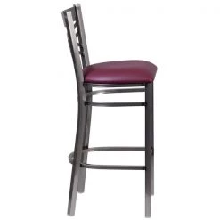 Flash Furniture Restaurant Barstool, Metl X Bck, Burg Vny 13 Flash Furniture Restaurant Barstool, Metl X Bck, Burg Vny -Kitchen & Dining Furniture Sales Store Grainger XUxx6F8BxxCLRxxBARxxBURVxxGGxxinset1xx0f8aa4