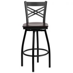 Flash Furniture Swivel Batstool, X Back, Walnut Seat 15 Flash Furniture Swivel Batstool, X Back, Walnut Seat -Kitchen & Dining Furniture Sales Store Grainger XUxx6F8BxxXSWVLxxWALWxxGGxxinset3xxff0d73