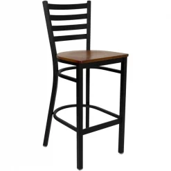 Flash Furniture Restaurant Stool, Ladder Back, Chy Seat -Kitchen & Dining Furniture Sales Store Grainger XUxxDG697BLADxxBARxxCHYWxxGGxx20d53e
