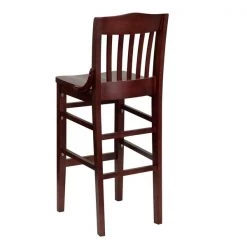 Flash Furniture Barstool, Mahogany Wood -Kitchen & Dining Furniture Sales Store Grainger XUxxDGxxW0006BARxxMAHxxGGxxinset2xxc20ba8