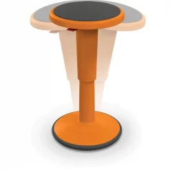 Mooreco Grow Stool, Height Adjustable, Tall, Orange -Kitchen & Dining Furniture Sales Store Grainger dad3aeb3c8fa351361f69bb98f3f219fxxadbe55