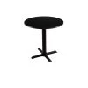 Holland Bar Stool Co. 30" 211 Black Table, 24" dia. Top -Kitchen & Dining Furniture Sales Store Holland20Bar20Stool20Co 211 2230BW24R Blk