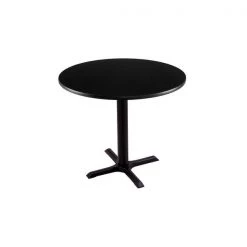 Holland Bar Stool Co. 30" 211 Black Table, 30" dia. Top