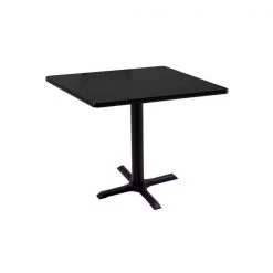 Holland Bar Stool Co. 30" 211 Black Table, 30" x 30" Square Top
