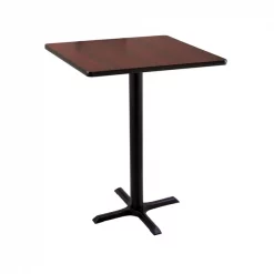 Holland Bar Stool Co. 36" 211 Black Table, 30" x 30" Square Top -Kitchen & Dining Furniture Sales Store Holland20Bar20Stool20Co 211 22BW30SQ M