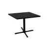 Holland Bar Stool Co. 30" 211 Black Table, 30" x 30" Square Top