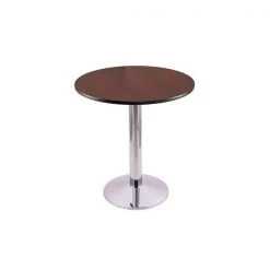 Holland Bar Stool Co. 30" 214 Chrome Table, 24" dia. Top -Kitchen & Dining Furniture Sales Store Holland20Bar20Stool20Co 214 1630CH24R M
