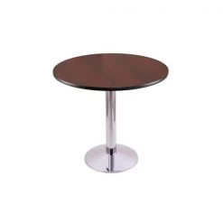 Holland Bar Stool Co. 30" 214 Chrome Table, 30" dia. Top -Kitchen & Dining Furniture Sales Store Holland20Bar20Stool20Co 214 1630CH30R M