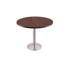 Holland Bar Stool Co. 30" 214 Stainless Table, 30" dia. Top -Kitchen & Dining Furniture Sales Store Holland20Bar20Stool20Co 214 1630SS30R M
