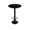 Holland Bar Stool Co. 42" 214 Black Table, 24" dia. Top, Foot Ring -Kitchen & Dining Furniture Sales Store Holland20Bar20Stool20Co 214 16BW24R BlkFTRG