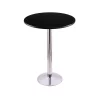 Holland Bar Stool Co. 36" 214 Chrome Table, 30" dia. Top -Kitchen & Dining Furniture Sales Store Holland20Bar20Stool20Co 214 16CH30R Blk