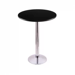 Holland Bar Stool Co. 36" 214 Chrome Table, 30" dia. Top