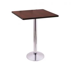 Holland Bar Stool Co. 42" 214 Chrome Table, 30" x 30" Square Top -Kitchen & Dining Furniture Sales Store Holland20Bar20Stool20Co 214 16CH30SQ M 1