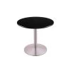 Holland Bar Stool Co. 30" 214 Stainless Table, 30" dia. Top -Kitchen & Dining Furniture Sales Store Holland20Bar20Stool20Co 214 2230SS30R Blk
