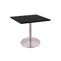 Holland Bar Stool Co. 30" 214 Stainless Table, 30" x 30" Square Top