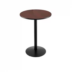 Holland Bar Stool Co. 42" 214 Black Table, 24" dia. Top -Kitchen & Dining Furniture Sales Store Holland20Bar20Stool20Co 214 22BW24R M