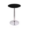 Holland Bar Stool Co. 42" 214 Chrome Table, 24" dia. Top -Kitchen & Dining Furniture Sales Store Holland20Bar20Stool20Co 214 22CH24R Blk 1