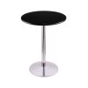 Holland Bar Stool Co. 42" 214 Chrome Table, 30" dia. Top -Kitchen & Dining Furniture Sales Store Holland20Bar20Stool20Co 214 22CH30R Blk