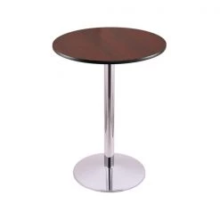 Holland Bar Stool Co. 42" 214 Chrome Table, 30" dia. Top -Kitchen & Dining Furniture Sales Store Holland20Bar20Stool20Co 214 22CH30R M
